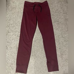 Puma burgundy leggings